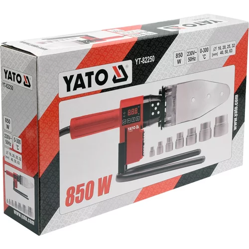 YATO Zváračka na termoplastické trubky 850W (YATO náradie) - obr. 2