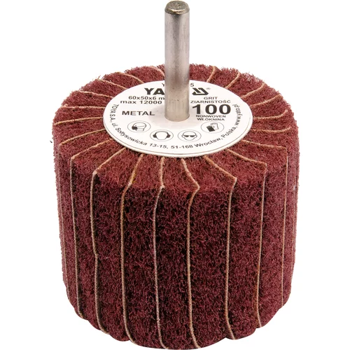 YATO Lamelový kotúč P100 60x50x6mm s hriadeľou