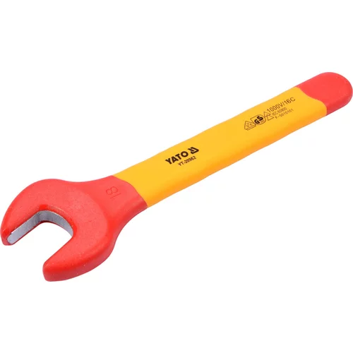 IZOLOVANÝ OTVORENÝ KĽÚČ 18MM VDE /YATO/ - obr. 1