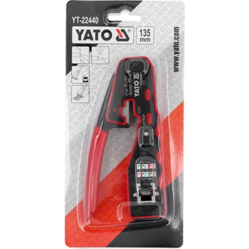 LIŠOVACIE KLIEŠTE PRE ZÁSTRČKY RJ45 /YATO/ - obr. 5