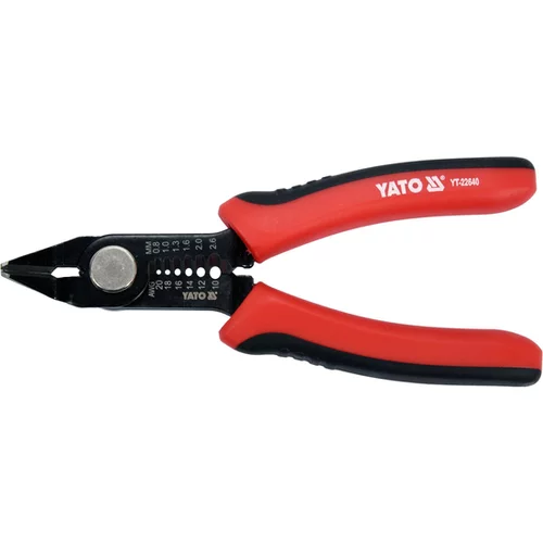 PRESNÉ BOČNÉ KLIEŠTE S FUNC. LÍSTOK. ISOL. 140 MM /YATO/ - obr. 1