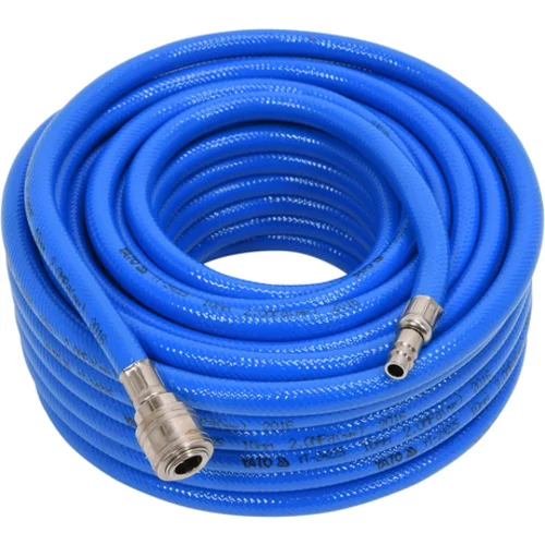 PNEUMATICKÁ PANCIOVÁ HADICA PVC 10MM X 20M S RÝCHLOKONEKTORMI