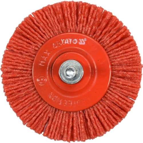 KOTÚČOVÁ KEFA S 75MM NYLONOVÝM STOPKOU /YATO/ - obr. 1