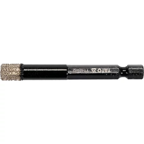 DIAMANTOVÝ POLITICKÝ VRTÁK 8MM HEX /YATO/