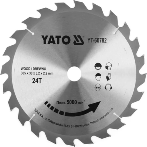 ŠIROKÝ DREVENÝ ŠTÍT 305X24TX30MM PRE YT-82175