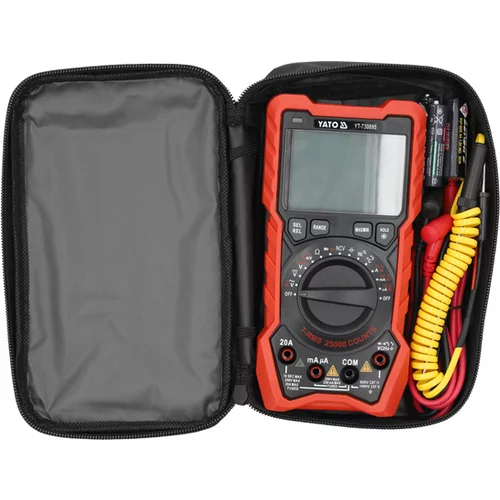 DIGITÁLNY METER TRUE RMS LCD 25000 /YATO/ - obr. 5