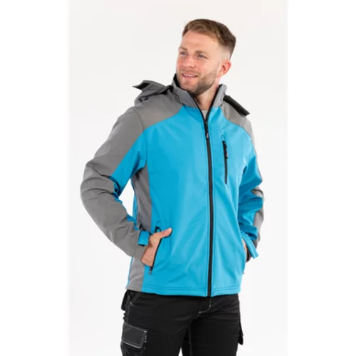 SOFTSHELLOVÁ BUNDA S KAPUCNOU STRATUS VEĽ. 2XL /YATO/ - obr. 4