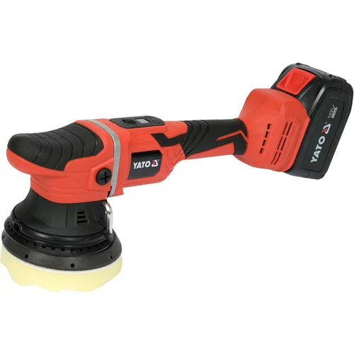 18V ORBITÁLNA LEŠTIČKA 125MM S 4,0AH BATÉRIOU A NABÍJAČKOU (SET)