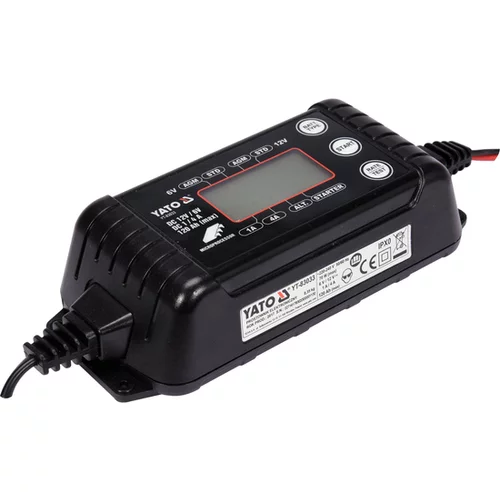 ELEKTRONICKÝ USMERŇOVAČ S DISPLEJOM 6-12V 1/4A /YATO/ - obr. 2