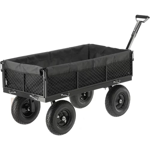 XL ZÁHRADNÝ VOZÍK 450KG S KRYTOM /YATO/ - obr. 1