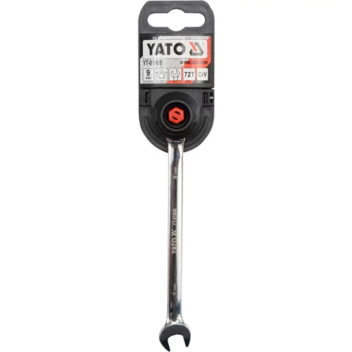 Očkoplochý kľúč račňový 9 mm /YATO/ - obr. 1