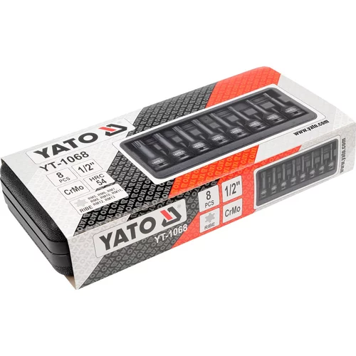 YATO Sada nástrčných kľúčov 1/2