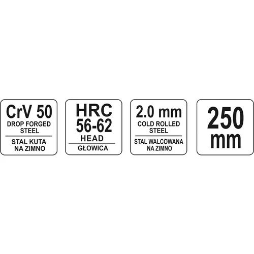 YATO Štiepacie kliešte čelné 250 mm (YATO náradie) - obr. 2