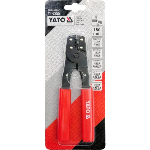 YATO Konektorové kliešte 180 mm ( YT-2255 ) (YATO náradie) - obr. 2