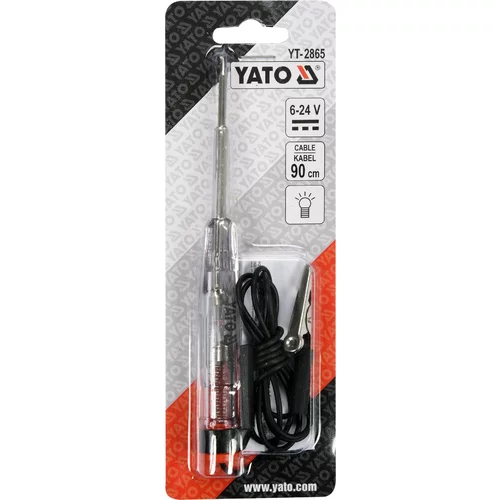 YATO Skúšačka napätia 6-24V kábel 90cm (YATO náradie) - obr. 2