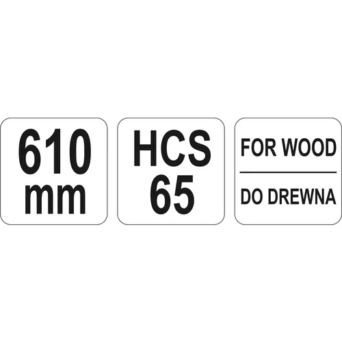 YATO Píla na drevo oblúková 610 mm (YATO náradie) - obr. 1