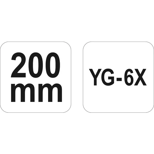 YATO Štiepacie kliešte na obklady Karbid YG-6X 200mm (YATO náradie) - obr. 2