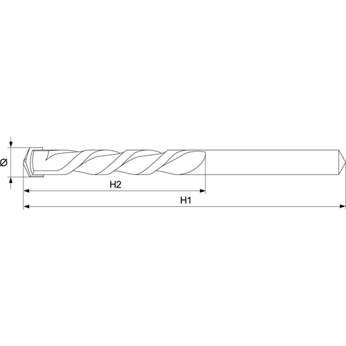 YATO Vrták na betón 6 x 150 mm (YATO náradie) - obr. 1