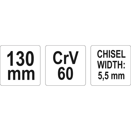 YATO Sekáč krížový 5,5 x130 mm (YATO náradie) - obr. 2