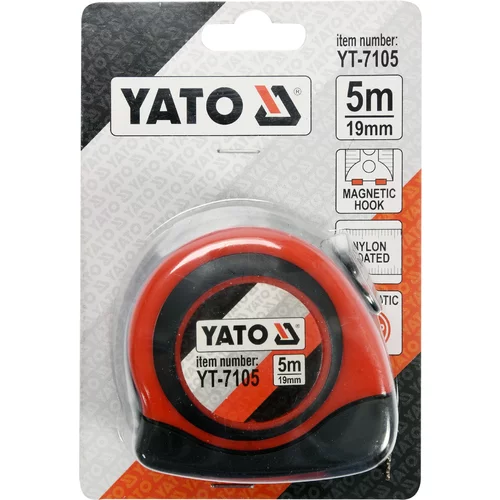 YATO Meter zvinovací 5 m x 19 mm autostop (YATO náradie) - obr. 2