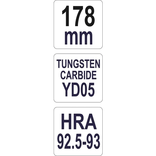 Rezák na sklo 178 mm /YATO/ - obr. 2