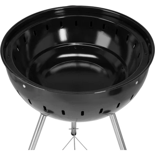KRUHOVÝ GRIL NA UHLIE 54CM ČIERNA /YATO/ - obr. 10