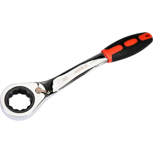 KRÚŽKOVÝ KĽÚČ ZAKRÝVANÝ S RÁČŇOU 30MM /YATO/ - obr. 1