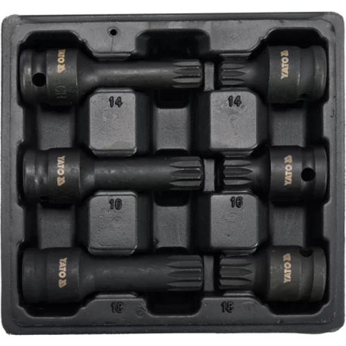 SPLINE 1/2'' NÁRAZOVÝ L-KEY SET