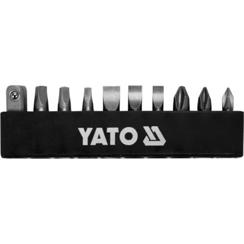 SADA RAČNOVÝCH BROTOKOV 1/4'', 11 KS. /YATO/ - obr. 3
