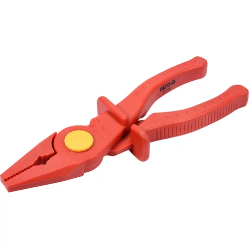 IZOLOVANÉ PLASTOVÉ KLIEŠTE PLOCHÉ 200MM VDE /YATO/ - obr. 1