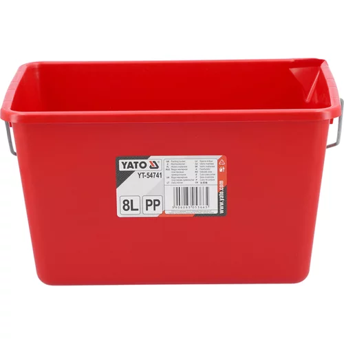 VEDRO NA MALIARSKY, PLASTOVÉ S STUPŇOU 8L. /YATO/ - obr. 1