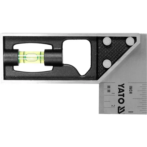 NEREZOVÝ ZÁMOK UHOL 150 MM S LIBELLOU /YATO/ - obr. 1