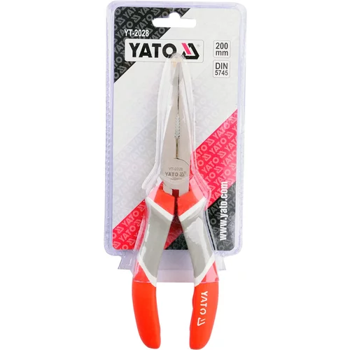 YATO Kliešte predĺžené ohnuté 200 mm (YATO náradie) - obr. 1