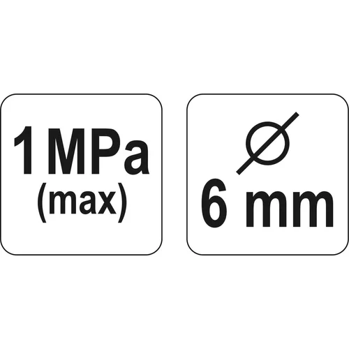 YATO Hlava na hustenie pneumatík 6 mm (YATO náradie) - obr. 2