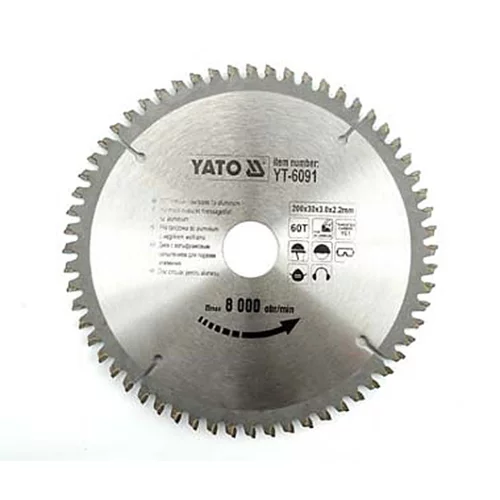 YATO Kotúč na hliník 200 x 30 mm 60z