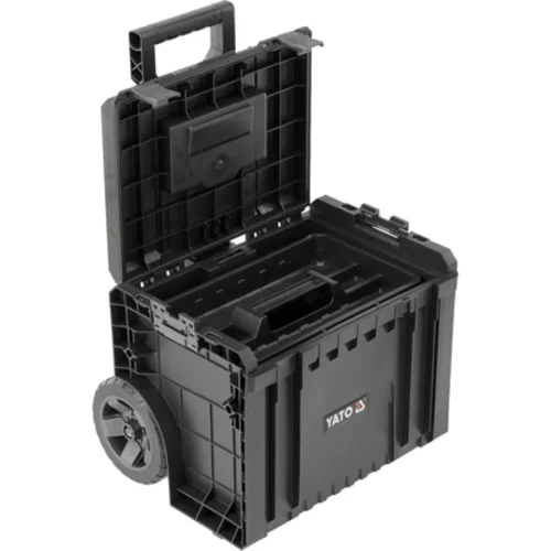 SADA NA KOLESÁCH 3 KS KRABICE NA NÁRADIE, SYSTÉM, MODULAR 35BT2P10P S12 /YATO/ - obr. 7