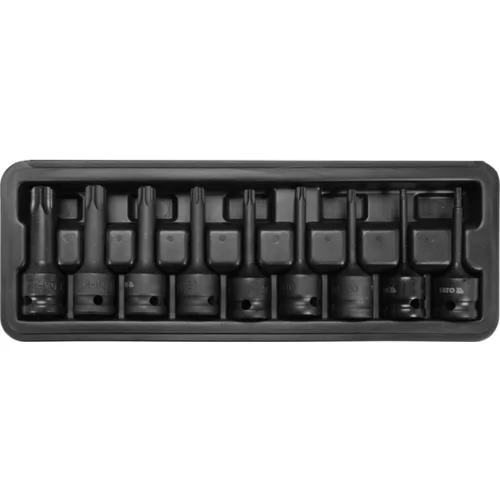 SADA 9 NÁRAZOVÝCH KLÚČOV TORX 1/2''