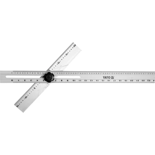 NASTAVITEĽNÝ UHOL, HLINÍK L-600 MM X 360 MM /YATO/ - obr. 1
