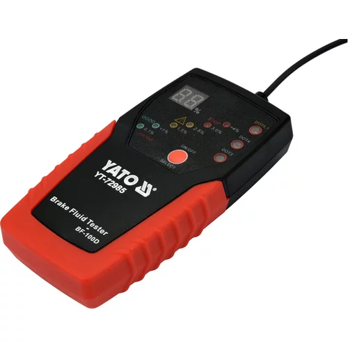 TESTER BRZDOVEJ KVAPALINY S ELEKTRONICKÝM DISPLEJOM A FLEXIBILNOU SONDOU /YATO/ - obr. 2