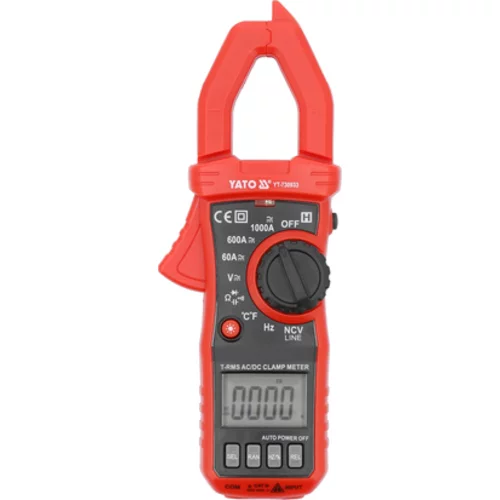 TRUE RMS AC/DC CLAMP METER 10MA - 1000A