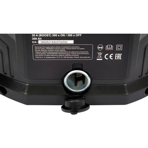 ELEKTRONICKÝ USMERŇOVAČ 12V/2A, 6A, 10A, 15A BOOST 300S 20A /YATO/ - obr. 6
