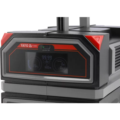 PRENOSNÁ ELEKTRÁRNA 600W, 504WH, 230V, USB-C PD /YATO/ - obr. 3