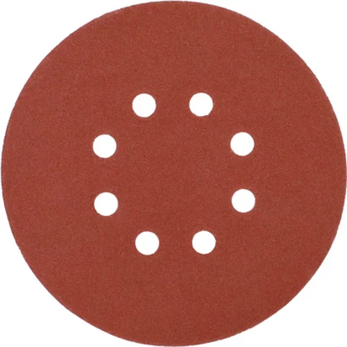 BRÚSNY KOTOÚČ NA VELCRO, 8 DIER, P220 150 MM / 50 KS. /YATO/ - obr. 1