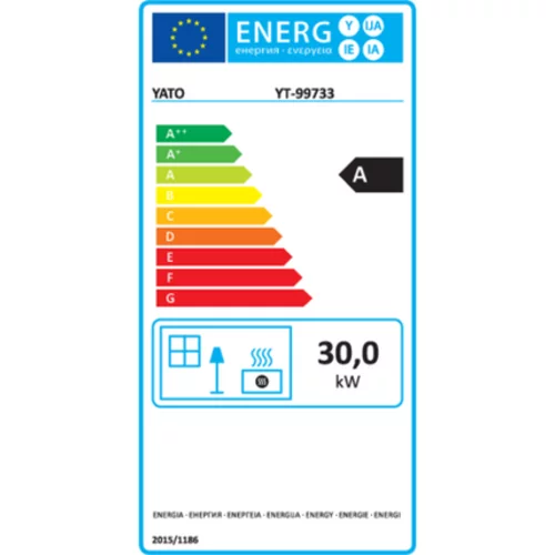 PLYNOVÝ OHRIEVAČ 30KW /YATO/ - obr. 4