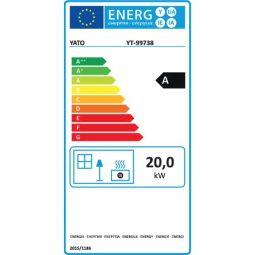 OHRIEVAČ OLEJA 20KW /YATO/ - obr. 5