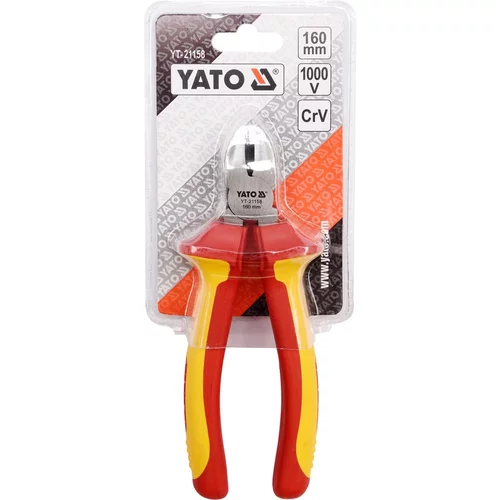 Kliešte štiepacie bočné 160 mm VDE (1000V) /YATO/ - obr. 2
