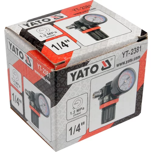 YATO Regulátor tlaku vzduchu 1/4