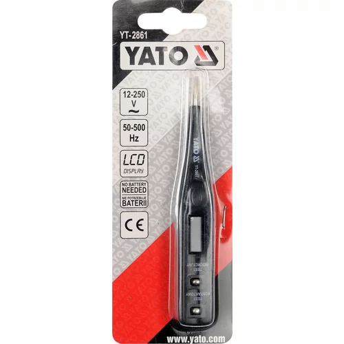YATO Digitálna skúšačka napätia 12-250V (YATO náradie) - obr. 1