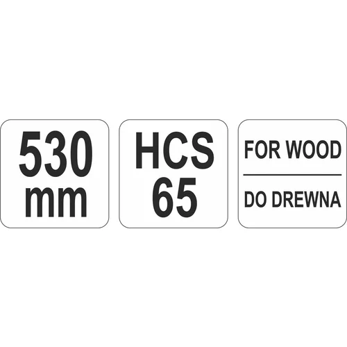 Píla na drevo oblúková 530 mm /YATO/ - obr. 1