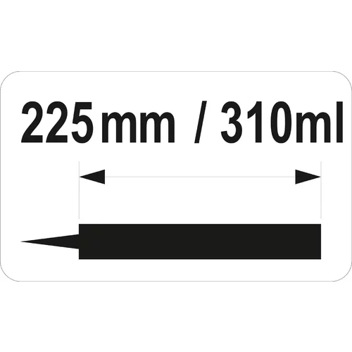 Pištoľ kartušová 225 mm /YATO/ - obr. 2